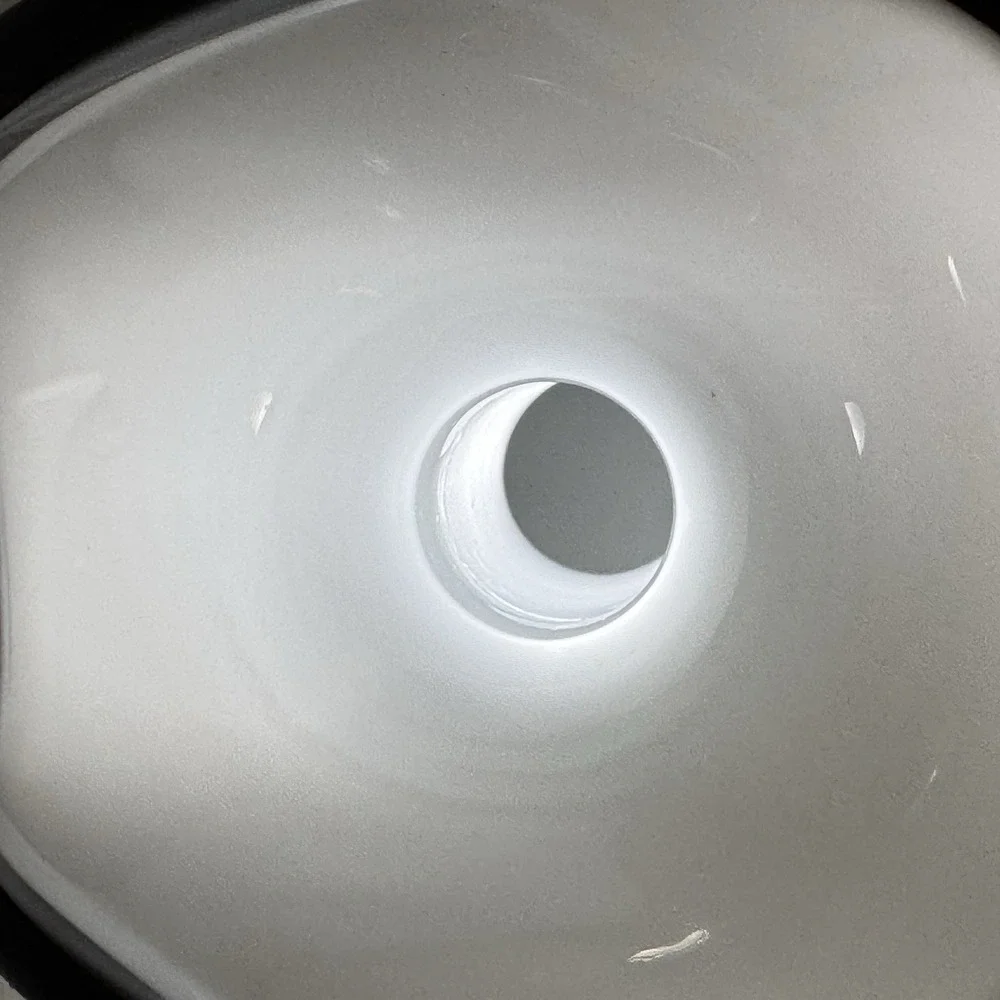 Black & White Vase‎ J. Sluczan, Orkusz, Glassworks Tarnowiec, Poland 1980s